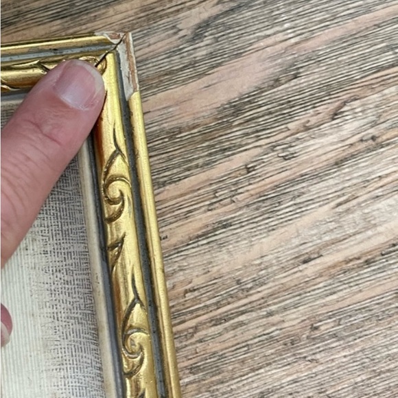 Boho Vintage Landscape Needlework framed - Picture 3 of 4